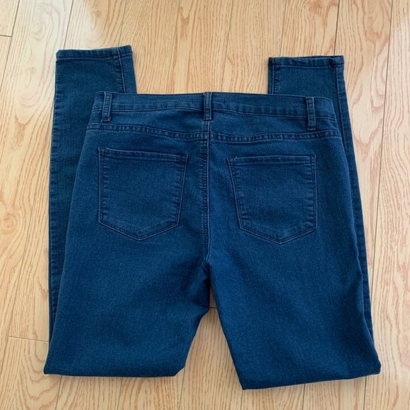 3/$20 Medium Blue Skinny Jeans Denim Stretch 29 - Picture 5 of 6